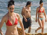 UK CLIENTS MUST CREDIT: AKM-GSI ONLY
EXCLUSIVE: Cancun, Mexico - Actress and former model Krysten Ritter enjoys the warm waters of sunny Cancun as she frolics in a sexy mismatching two-piece bikini, alongside her boyfriend, Adam Granduciel.  The former "Breaking Bad" actress is set to star in the title role of Marvel's "Jessica Jones", which is the second of four Netflix original series set to premiere in November. Kristen appears to be enjoying her mini vacation with her beau, as she looked to be all smiles while showing a bit of PDA with Adam.

Pictured: Krysten Ritter
Ref: SPL1125206  130915   EXCLUSIVE
Picture by: AKM-GSI / Splash News